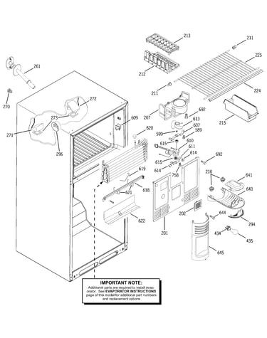 Freezer section