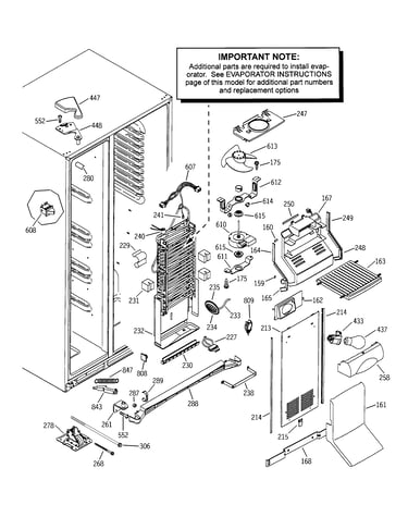 Freezer section