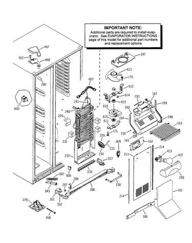 Freezer section
