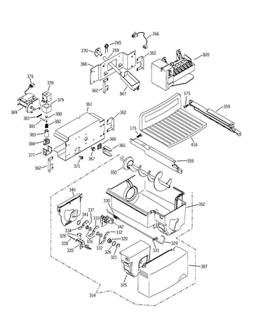 Icemaker & dispenser