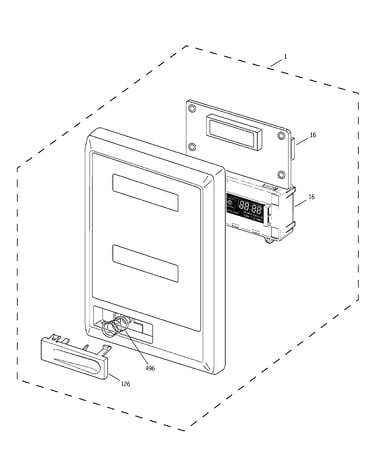 Microwave control panel