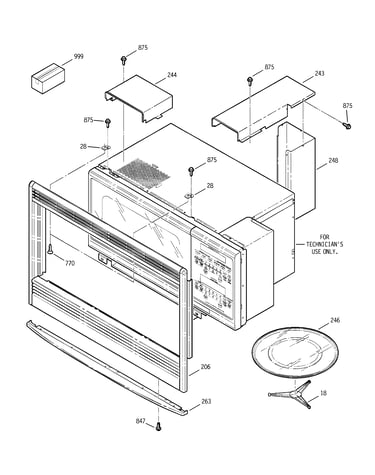 Microwave enclosurer