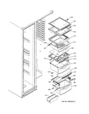 Fresh food shelves