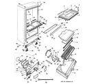 GE TCX18PADBRAA cabinet parts diagram