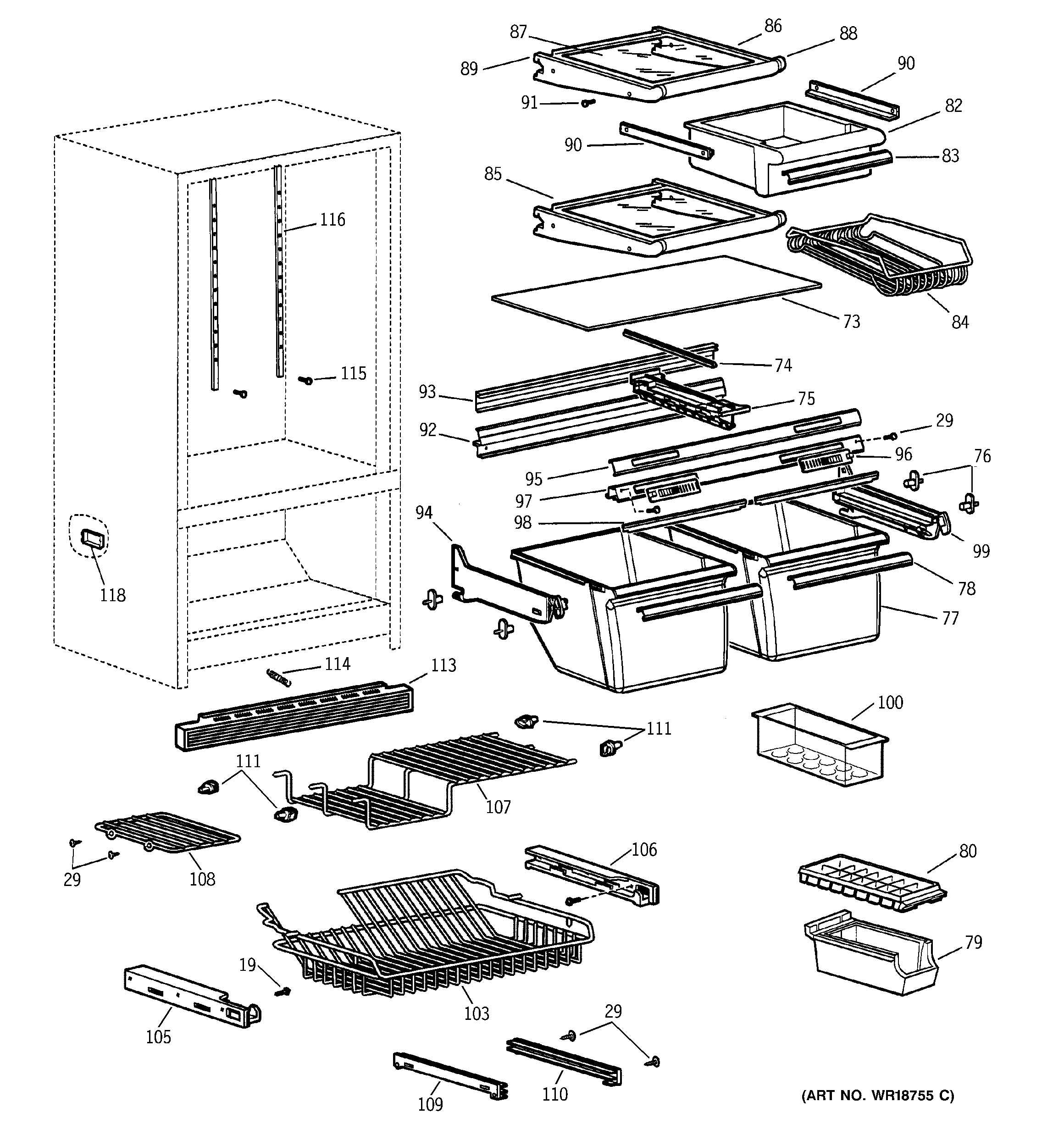 SHELF PARTS