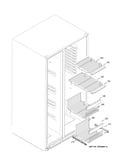 Freezer shelves