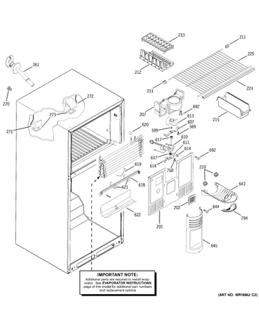Freezer section