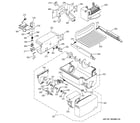 GE PSI23NGMBCC icemaker & dispenser diagram