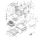 GE JSP56CD2CC body & drawer parts diagram