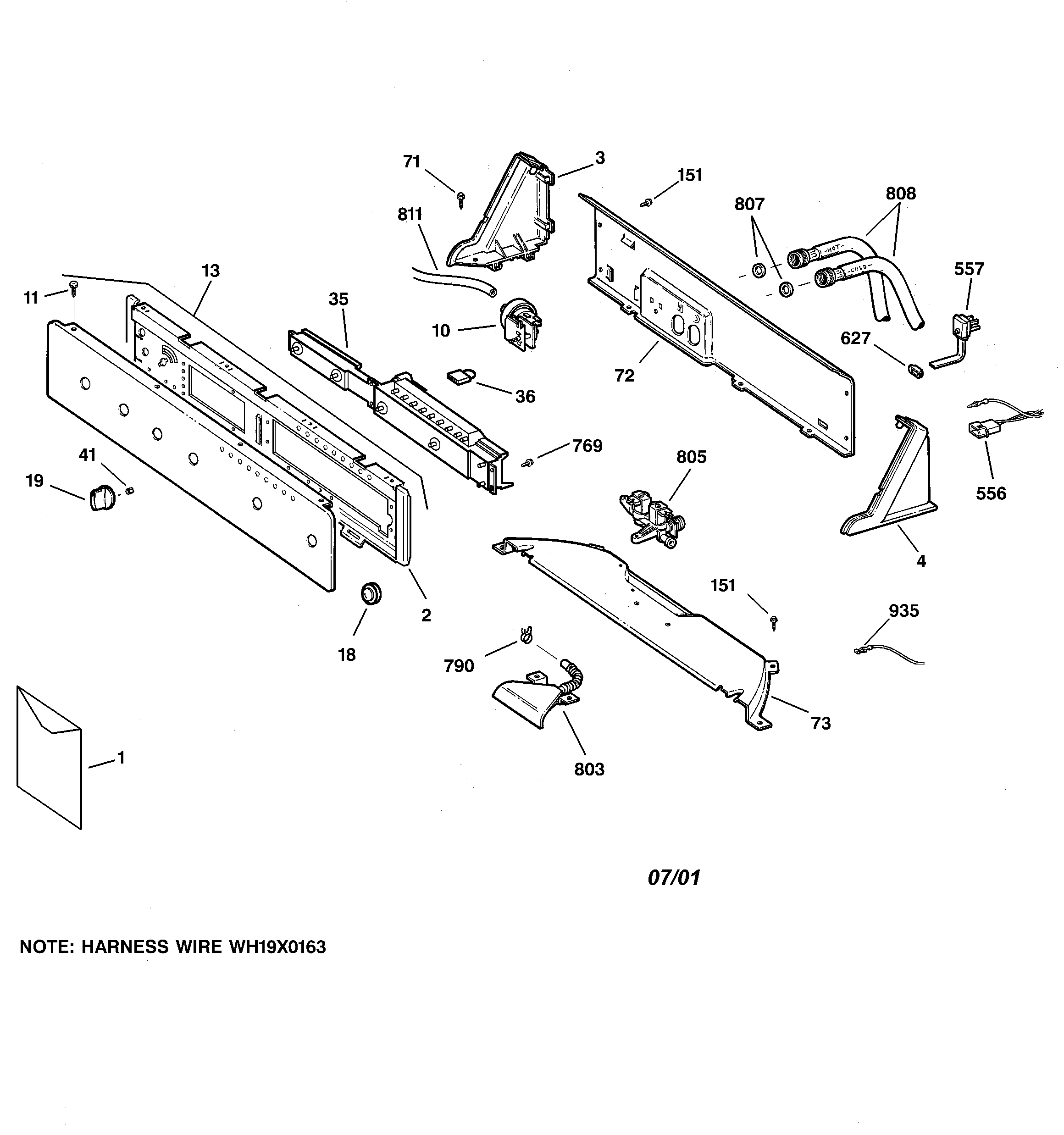 CONTROLS & BACKSPLASH