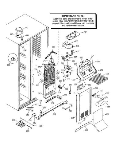Freezer section