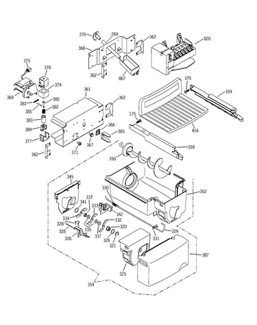 Icemaker & dispenser