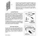 GE PSI23MCLACC evaporator instructions diagram