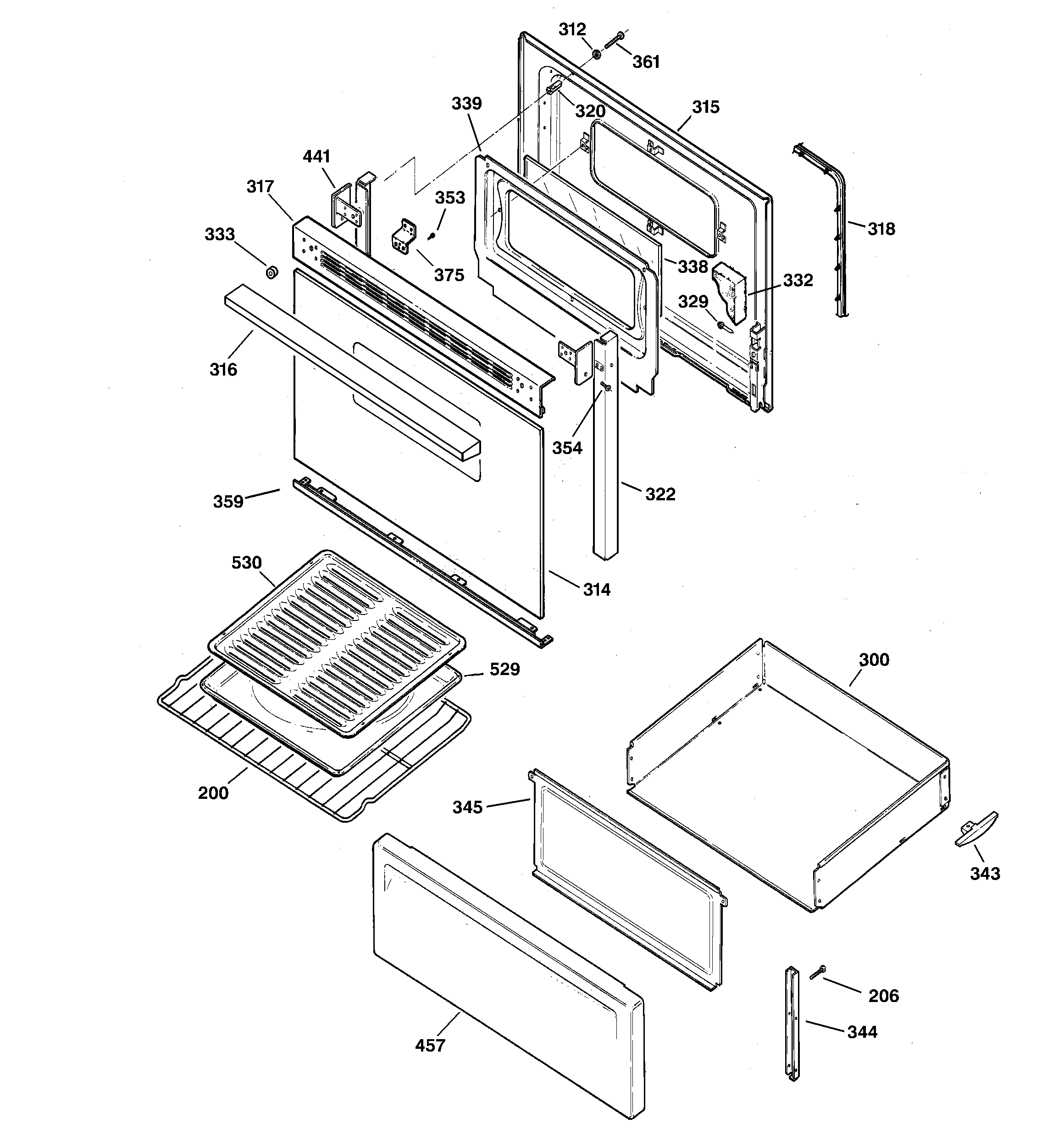 Door & drawer parts
