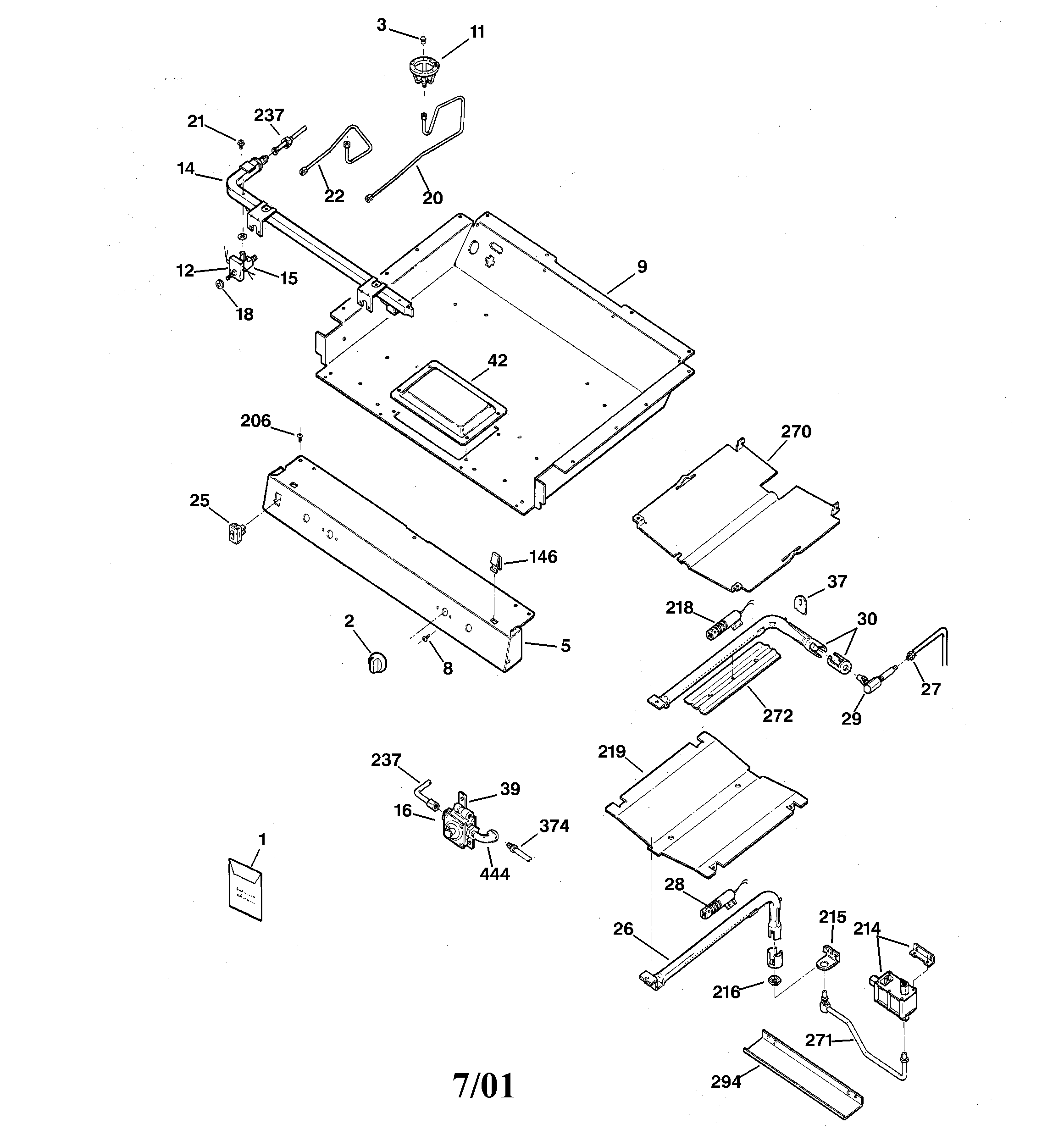 Gas burner parts