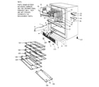 GE ZDW24AABB cabinet parts diagram