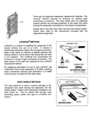 Evaporator instructions