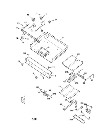 Gas burner parts