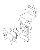 Door, front, access & top panel