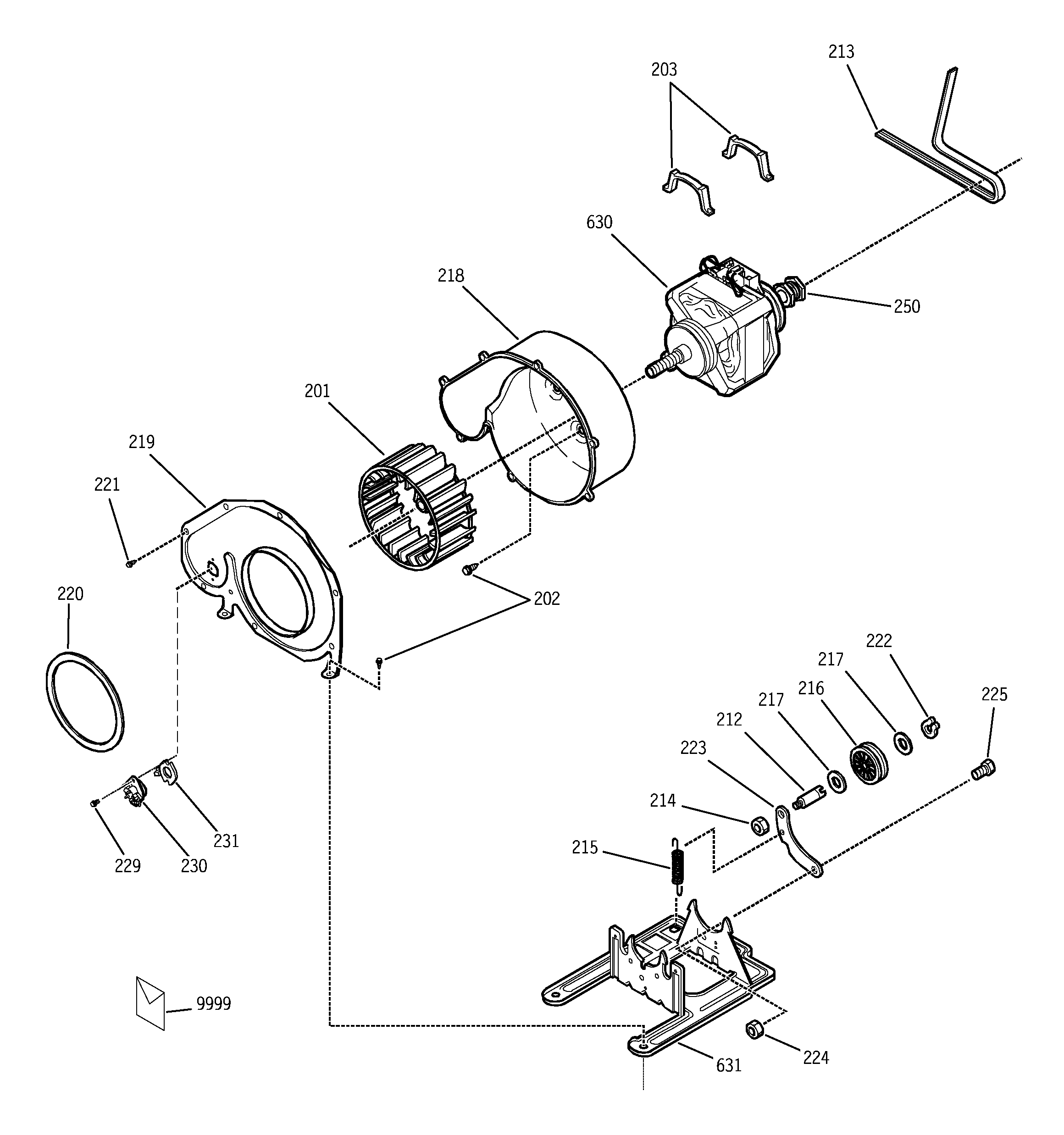 MOTOR & FAN ASSEMBLIES