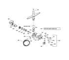 GE GSD2020F02BB motor pump mechanism diagram