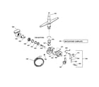 GE GSD3230F01WW motor-pump mechanism diagram
