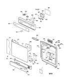 Escutcheon & door assembly