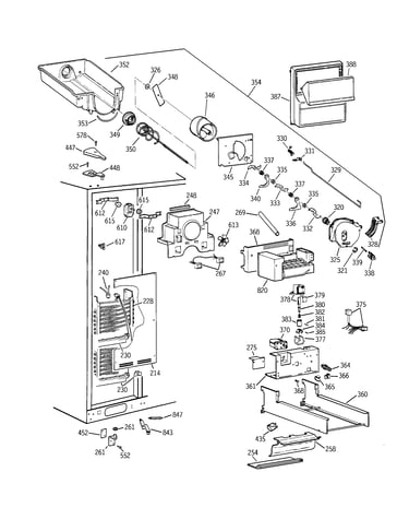 Freezer section