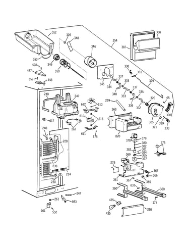 Freezer section
