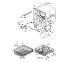 GE GHD1106F00WW body parts diagram