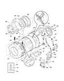 Tub & motor