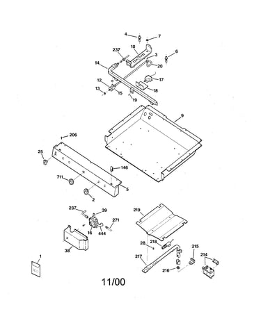Gas & burner parts
