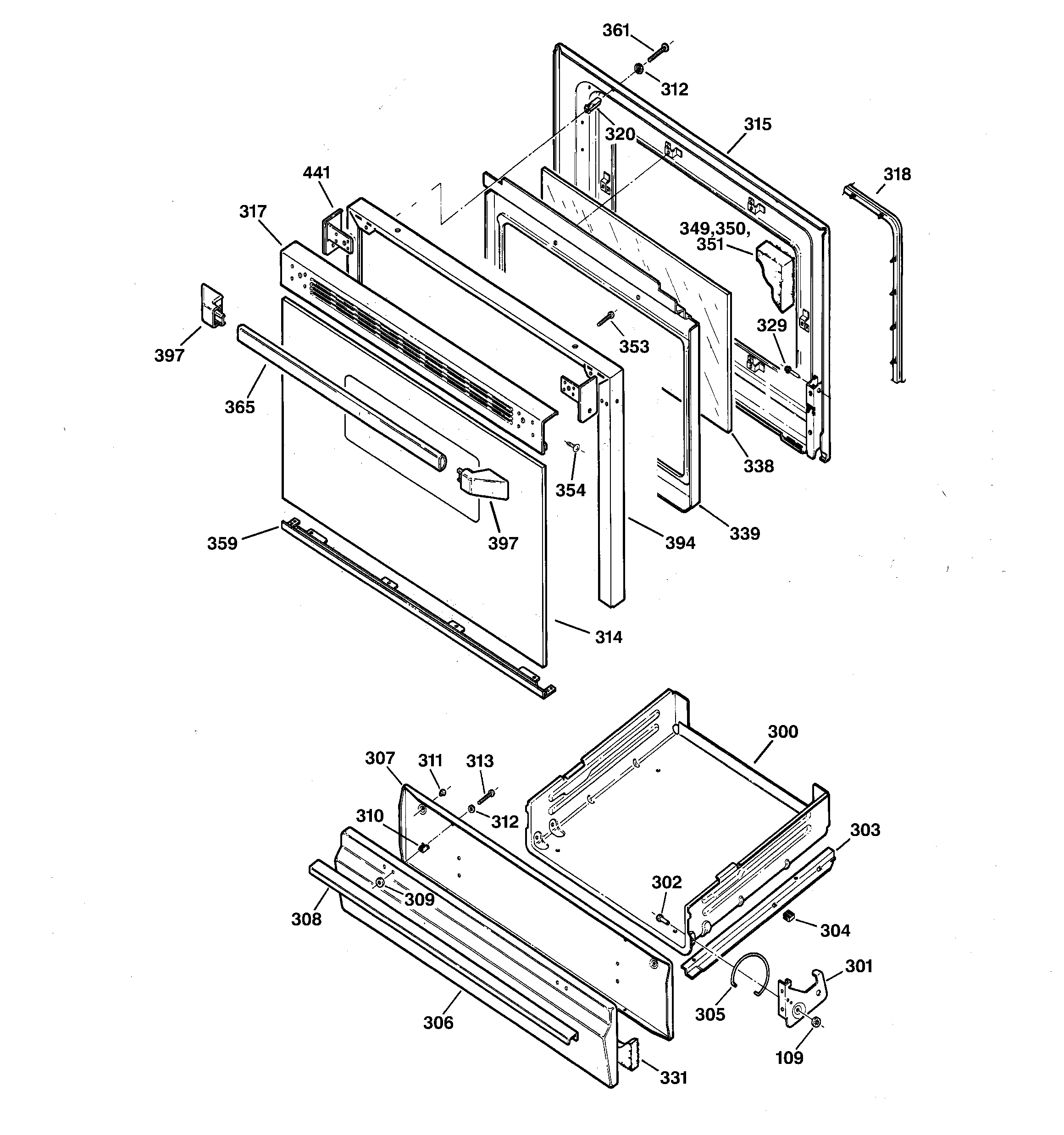 Door & drawer parts