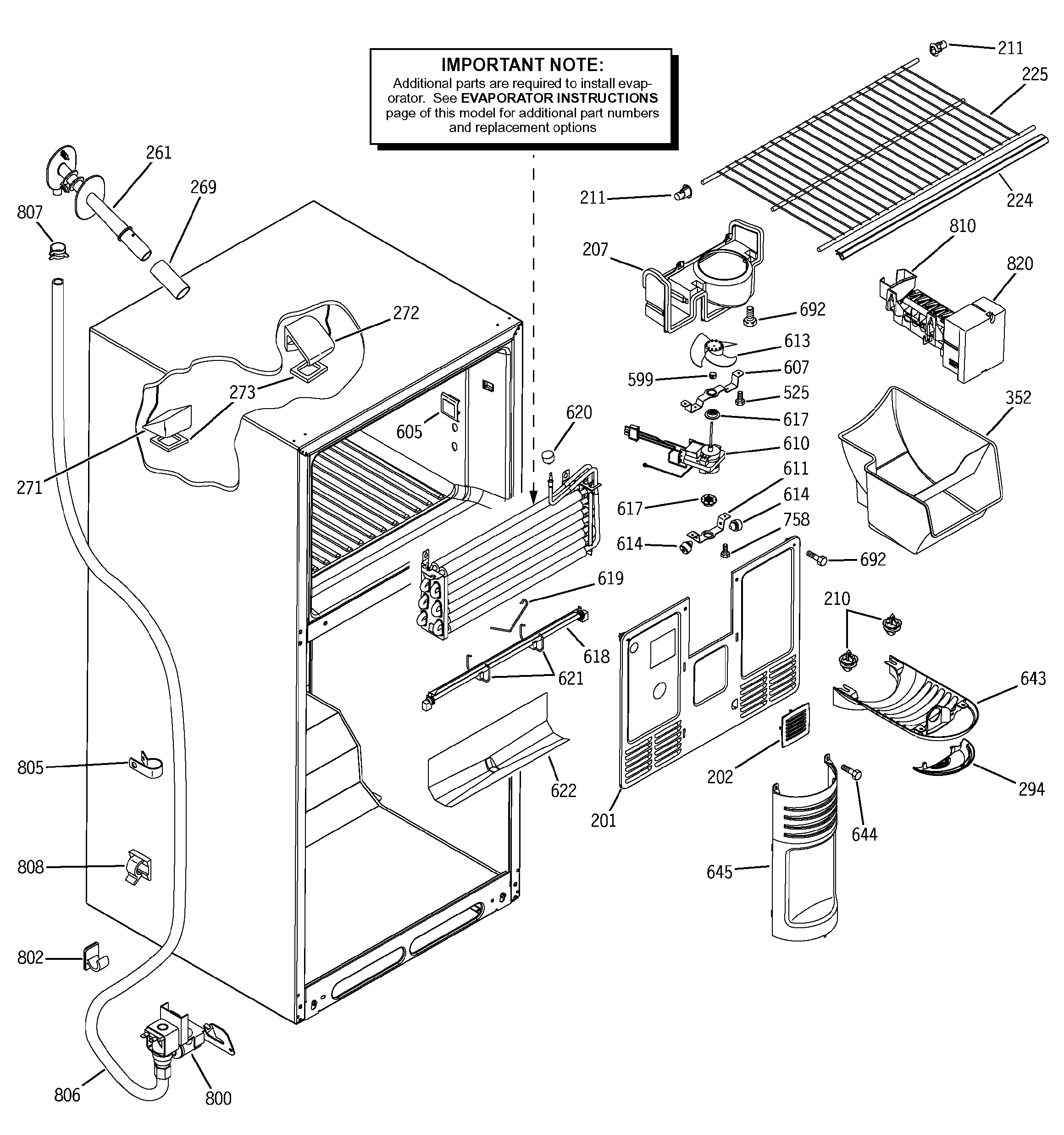 Freezer section