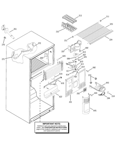 Freezer section