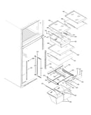 Fresh food shelves