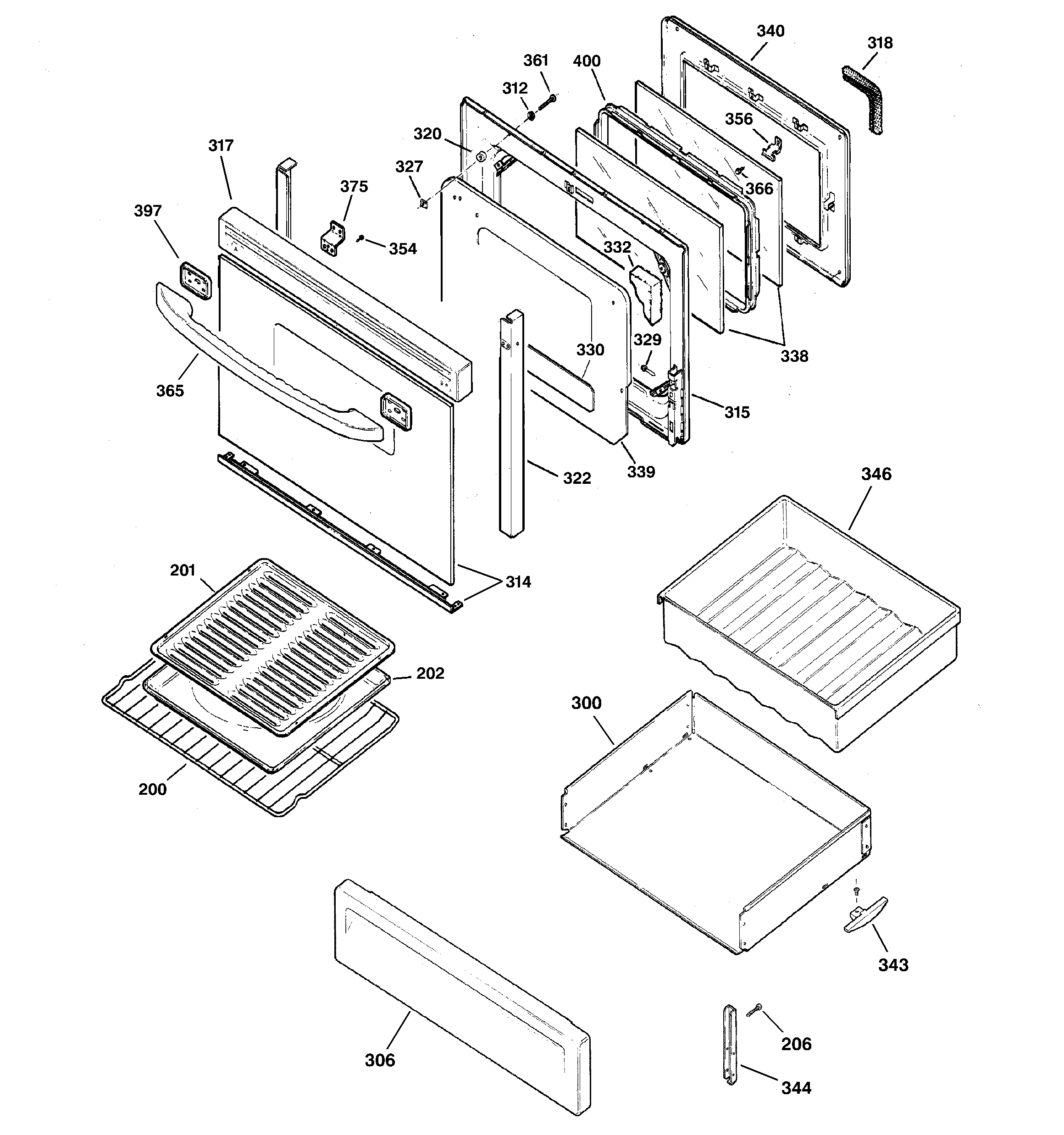 Door & drawer parts