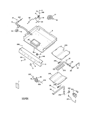 Gas & burner parts