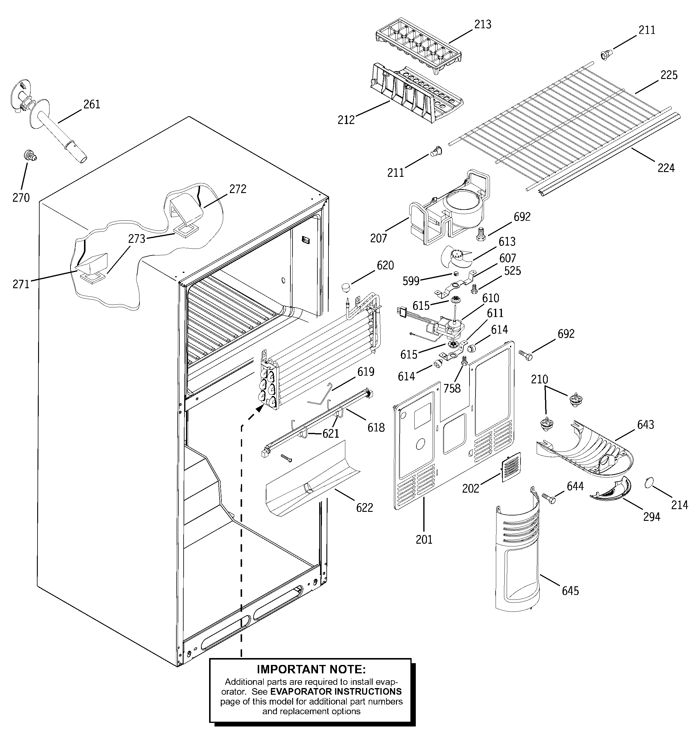 Freezer section