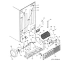 GE PSG29NHMACBB sealed system & mother board diagram