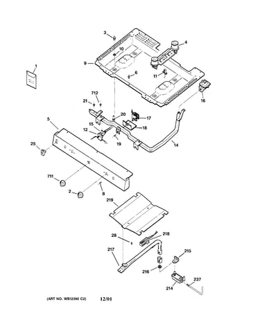 Gas & burner parts