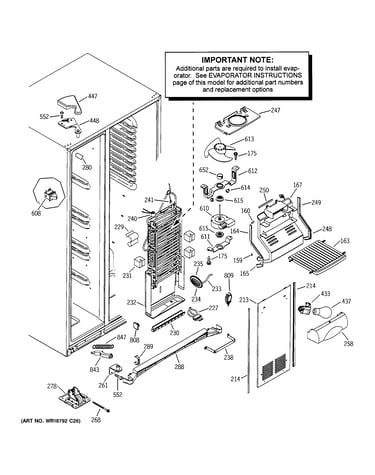 Freezer section