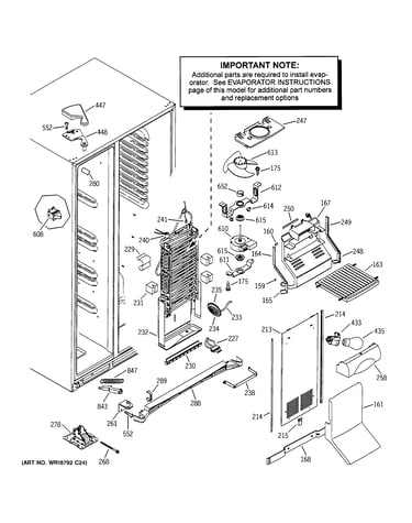Freezer section