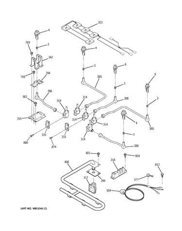 Gas & burner parts