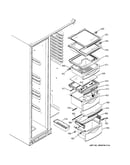 Fresh food shelves