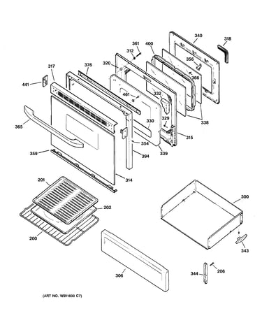 Door & drawer parts