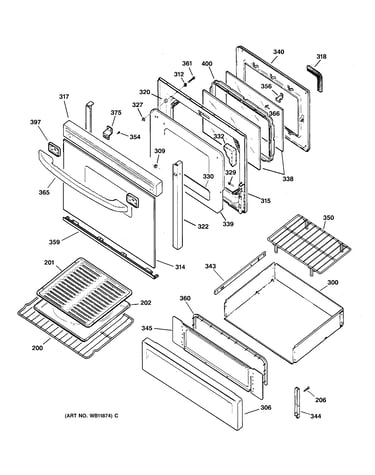 Door & drawer parts