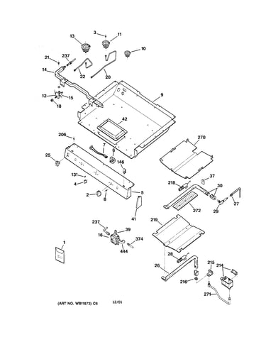 Gas & burner parts