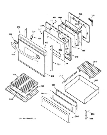 Door & drawer parts