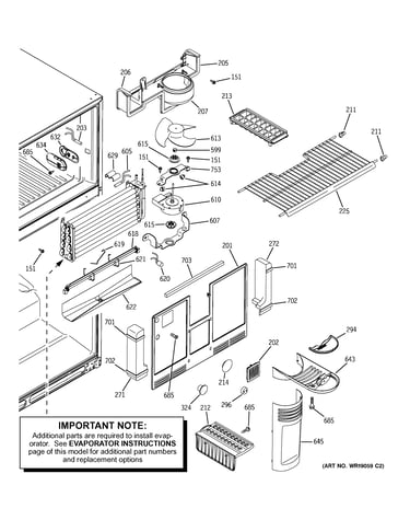 Freezer section